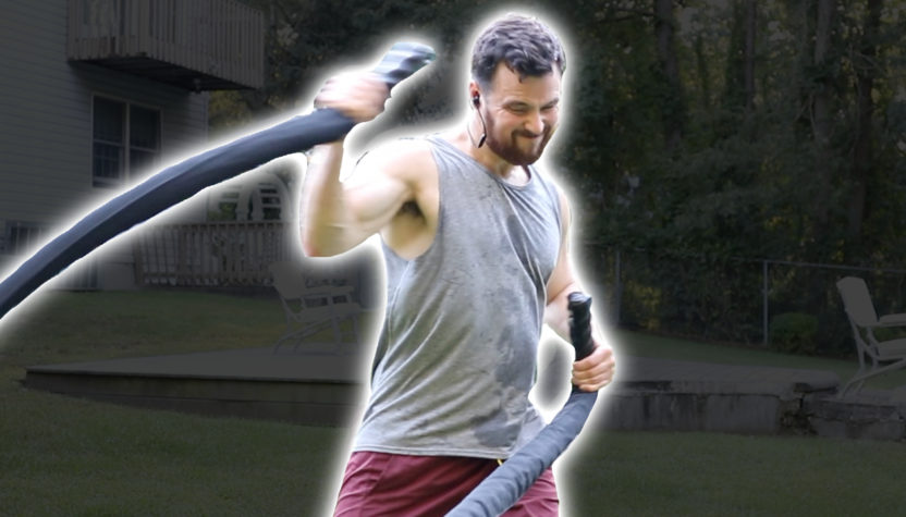 Rope-A-Dope The Week With this BATTLE ROPE EMOM