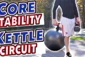 Balance (& Re-balance)  Stability Ball Kettle Circuit