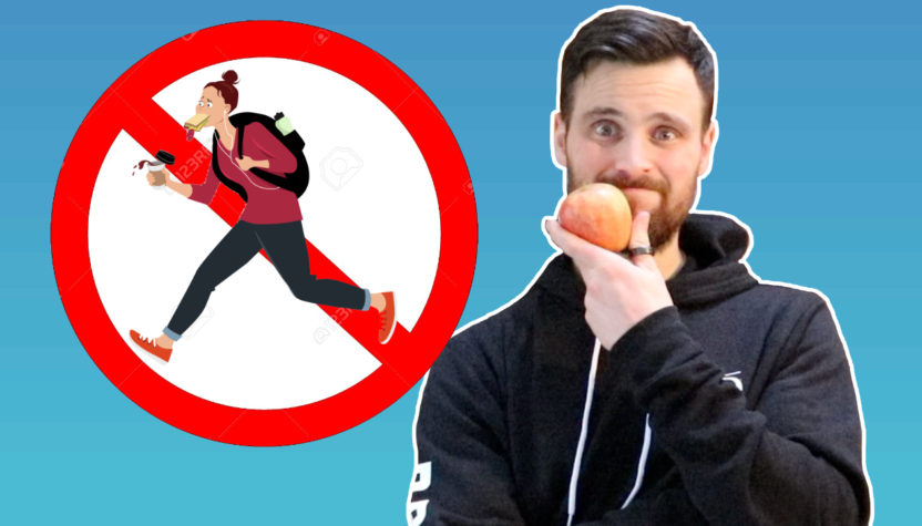 Why You Should SIT DOWN While You Eat