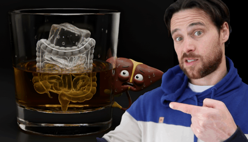 Alcohol is Breaking Down Your Gut Wall | And Making Liver Damage Worse