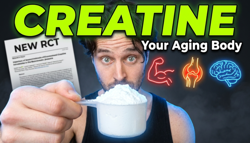 What Creatine Does to an Aging Body & Brain | NEW RCT